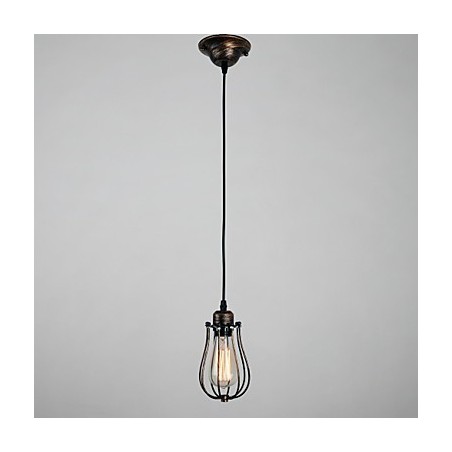 Lámpara mini estilo campestre de 1 luz estilo retro Lámpara mini estilo campestre de 1 luz estilo retro