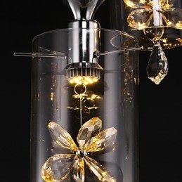 Lámpara colgante de cristal moderna y contemporánea de otros tipos de vidrio