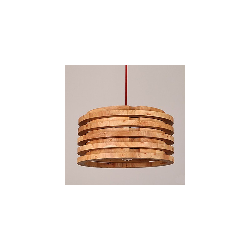 Lámpara de madera de sauce Lámpara de madera