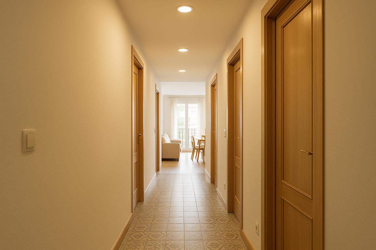 Iluminación para pasillo: cómo acertar con luces, apliques y lámparas en casa