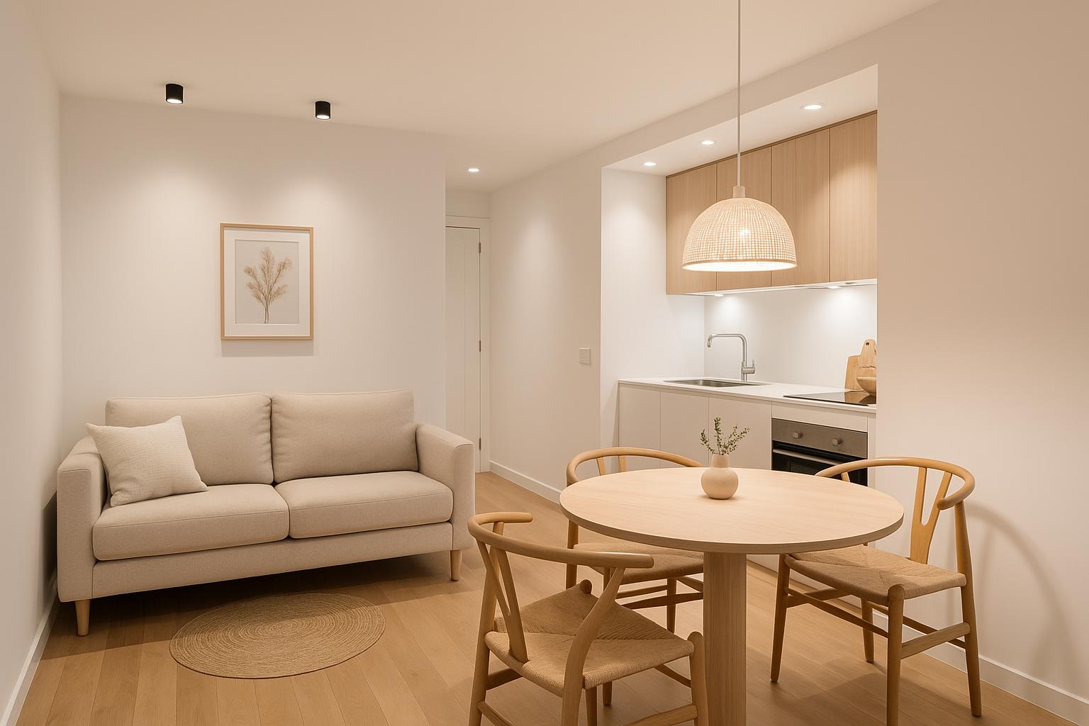 Lámparas para piso pequeño: ideas elegantes para ganar luz sin perder espacio